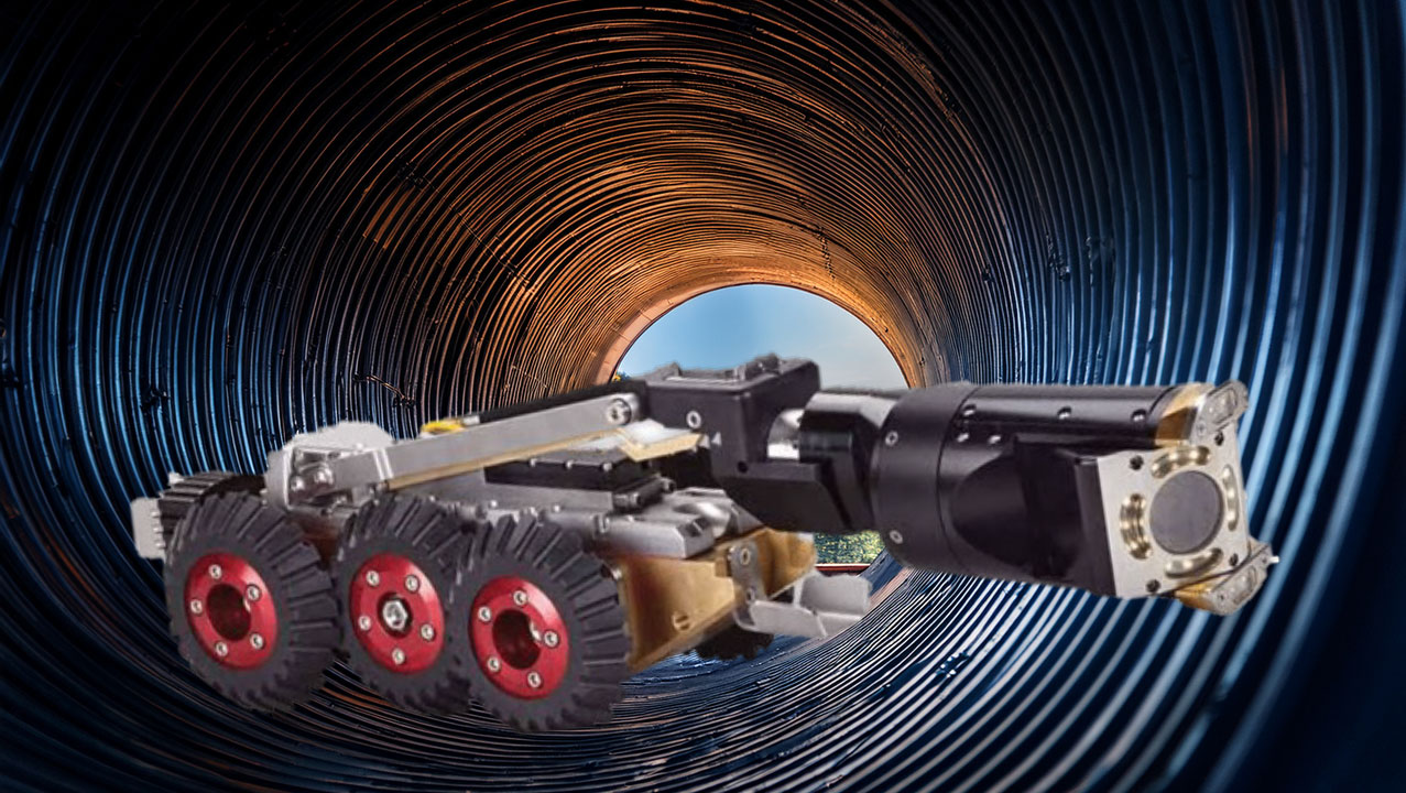Robotic pipe inspection